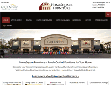 Tablet Screenshot of homesquarefurniture.com